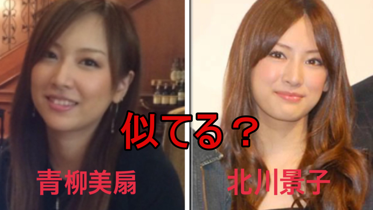 画像 青柳美扇の顔は北川景子に似てかわいい 比較してみた Mion S Headline